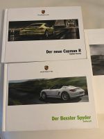 Prospekt PORSCHE 987 Boxster Spyder / Cayman R Preisliste Bayern - Bad Reichenhall Vorschau