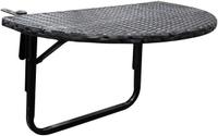 Balkonhängetisch 60 x 40 cm, Polyrattan schwarz , nur Abholung Nordrhein-Westfalen - Balve Vorschau