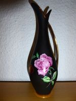 Vase mit Rosenmuster und 24 Karat Goldauflage Rheinland-Pfalz - Wallmerod Vorschau