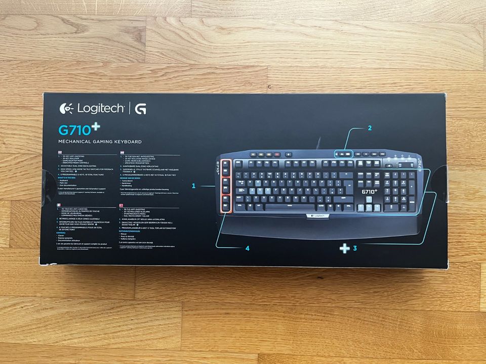 Logitech G710+ Mechanische Tastatur, QWERTY in Darmstadt