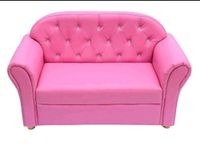 Kindersofa/rosa Chesterfield style Harburg - Hamburg Neugraben Vorschau