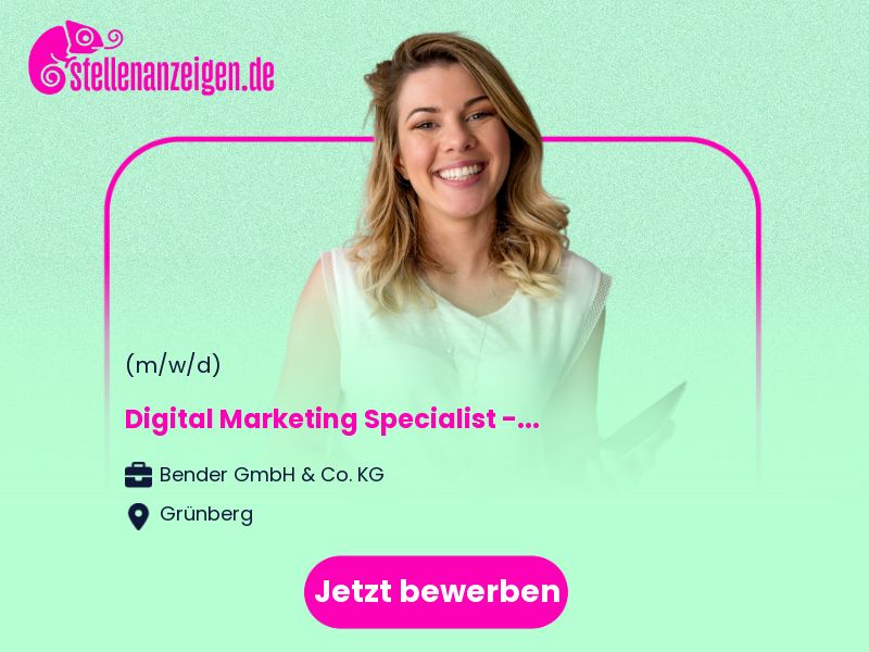 Digital Marketing Specialist - Website in Grünberg