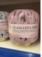 SUCHE Action LED Glass Lampe rosa und weiß Hessen - Friedberg (Hessen) Vorschau