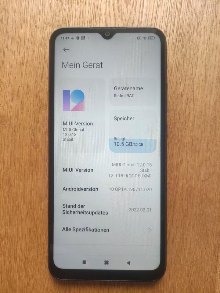 Xiaomi Redmi 9A- 32GB - Granite Grey (Dual SIM) in Langenlonsheim