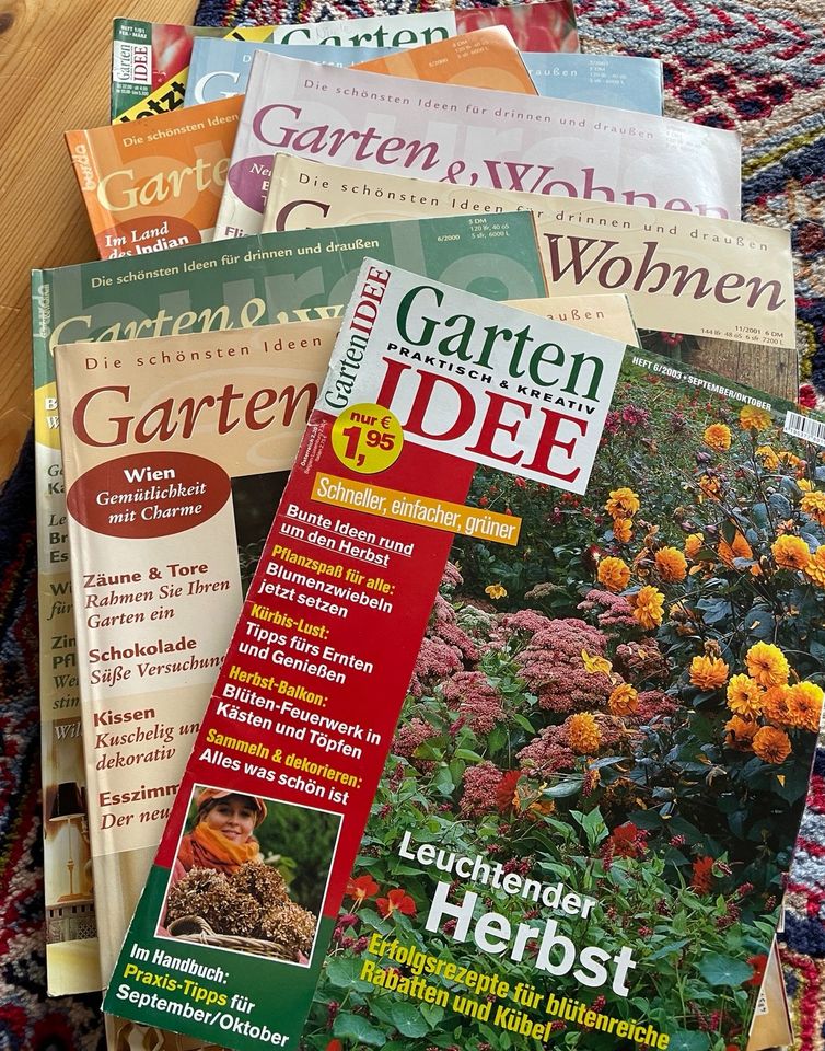 Ca. 50 Garten Zeitschriften zum Tausch! in Sande
