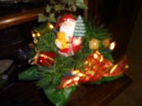 Weihnachtsstrauß mit Weihnachtsmann mit Lampen wieNEU funktionier Rheinland-Pfalz - Mayen Vorschau
