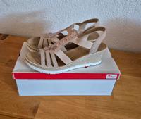 Sandalen in Rosa - Beige  der Marke Rieker, Größe 40 Rheinland-Pfalz - Herxheim bei Landau/Pfalz Vorschau