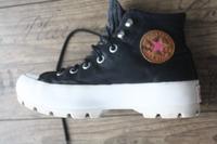 Converse All Star Chucks  Ledersneaker Plateausneaker Chunky 37.5 Brandenburg - Neuenhagen Vorschau