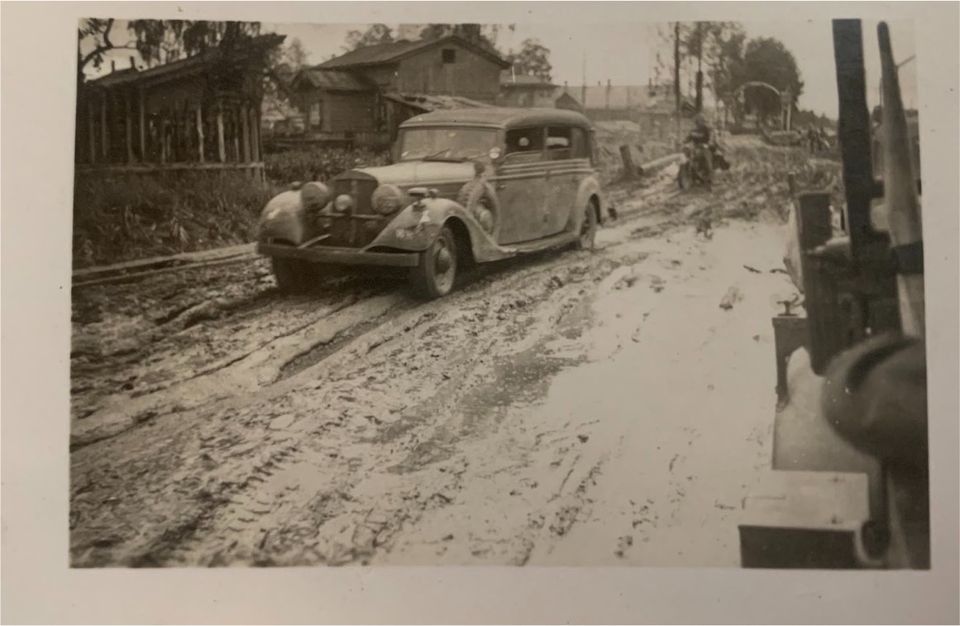 1943! Foto Fahrzeug PKW LKW Krad Ostfront 2. Weltkrieg Wehrmacht in Dürbheim