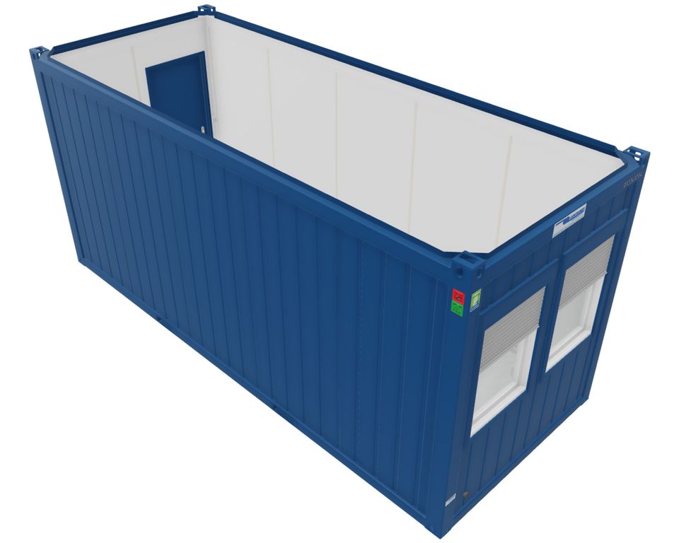 Bürocontainer 6,00x2,50m - VERMIETUNG in Neumünster