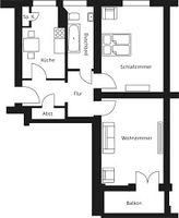 Helle 2- Zimmer Wohnung mit Balkon - zentrale Lage Berlin - Pankow Vorschau