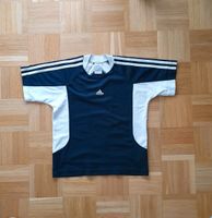 Adidas Trikot blau 128 Fußball Shirt Fußballtrikot Tshirt soccer München - Trudering-Riem Vorschau