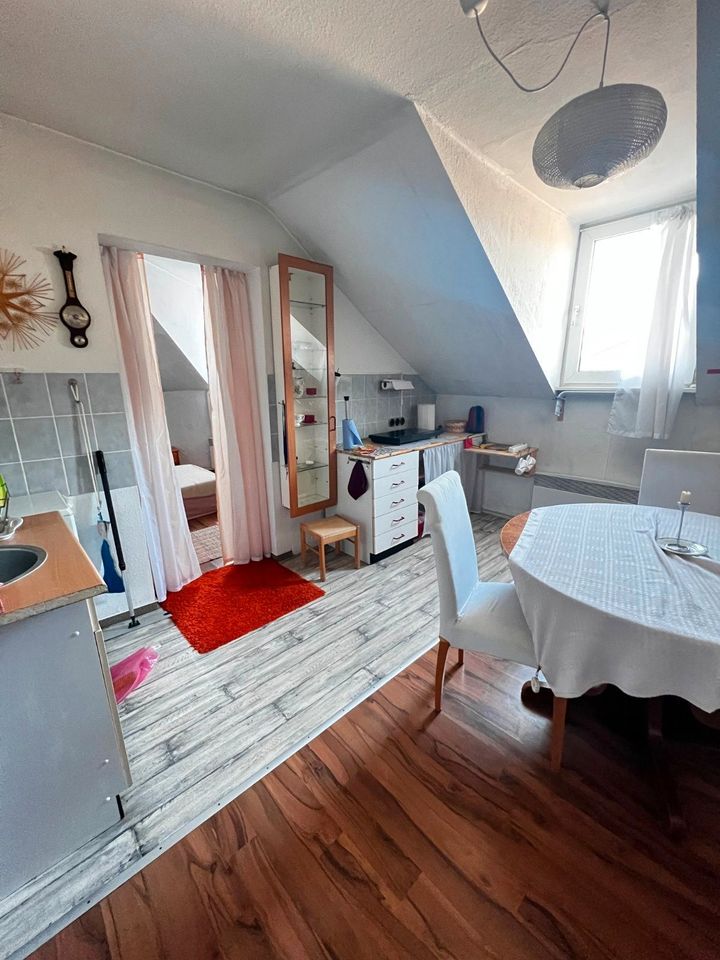 Möblierte 2-Zimmerwohnung mit integrierter Küche und Duschbad in Wiesbaden