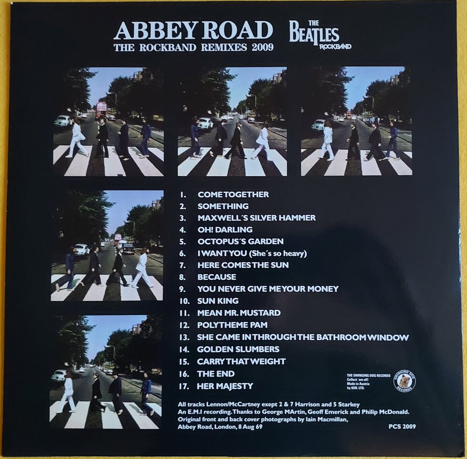 The Beatles Abbey Road Rockband 2009 LP New in Hamburg