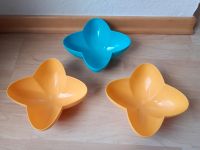 3 Plastikschalen Eisschalen Schale gelb und blau Blumen Stern Nordrhein-Westfalen - Rheda-Wiedenbrück Vorschau