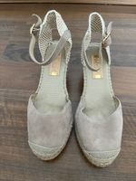 Schuhe Vidoretta Ankle Sandale Espadrilles braun-beige Größe 40 Nordrhein-Westfalen - Rheda-Wiedenbrück Vorschau