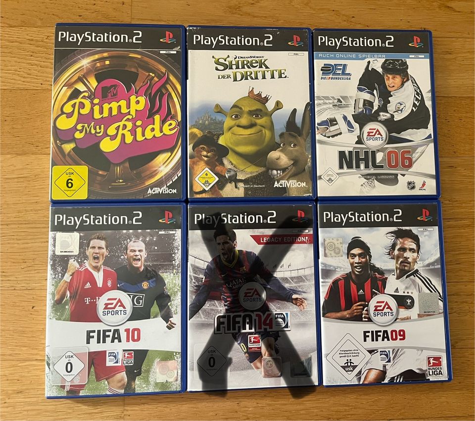 PlayStation 2 - 6 Spiele, NHL, FIFA,… gerne auch einzeln! in Miesbach