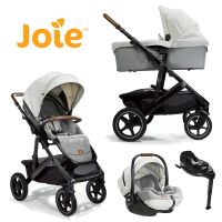 Joie Signature Vinca - Oyster - 4in1 Kinderwagen-Set inkl. i-Level Recline i-Size Babyschale und i-Base Encore Isofix-Base mit 360° Drehfunktion - NEU Hessen - Fulda Vorschau