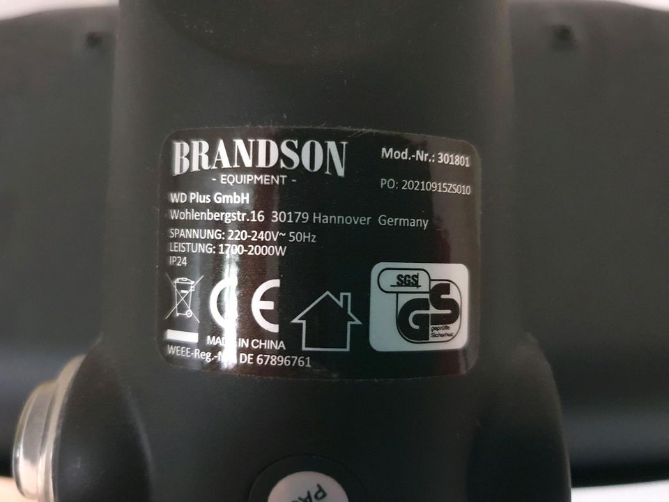 Brandson Heizstrahler in Berlin