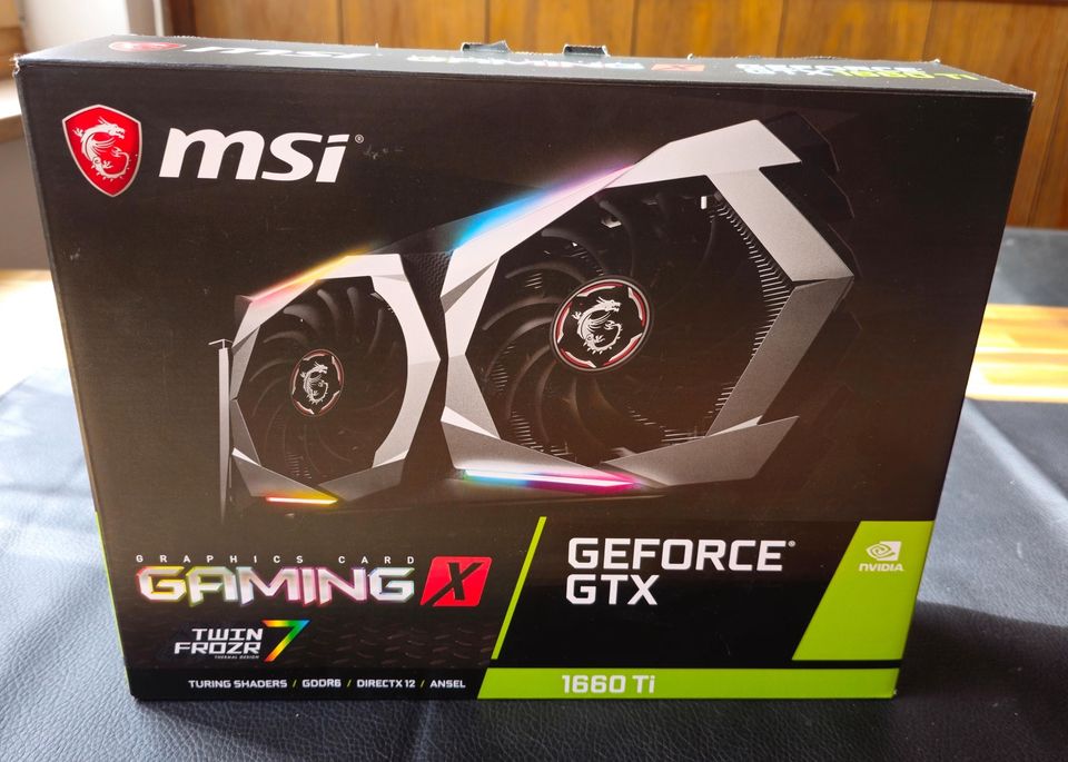 Msi - Geforce GTX 1660 Ti Gaming X 6g in Schwarzenfeld