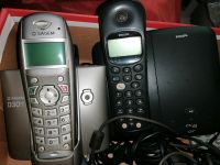 2 ältere Schnurlose Telefone Sagem und Philips mit Ladestation Bayern - Straubing Vorschau