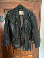 Leder Jacke - jean forestier - 80er Paris Hessen - Naumburg  Vorschau