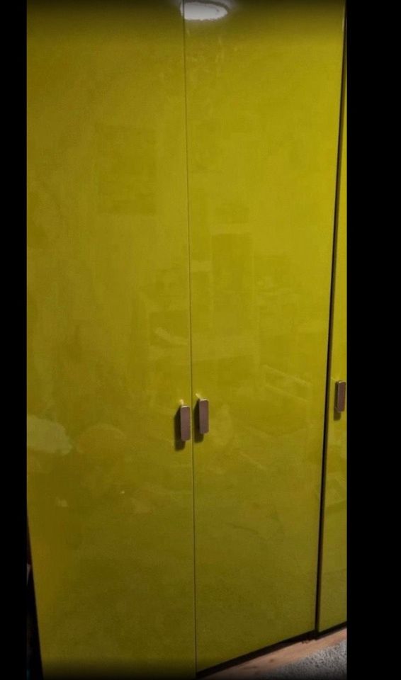 Ikea Pax Schrank Türen 226x50 Hochglanz Grün ohne Grifflöcher !! in Hannover