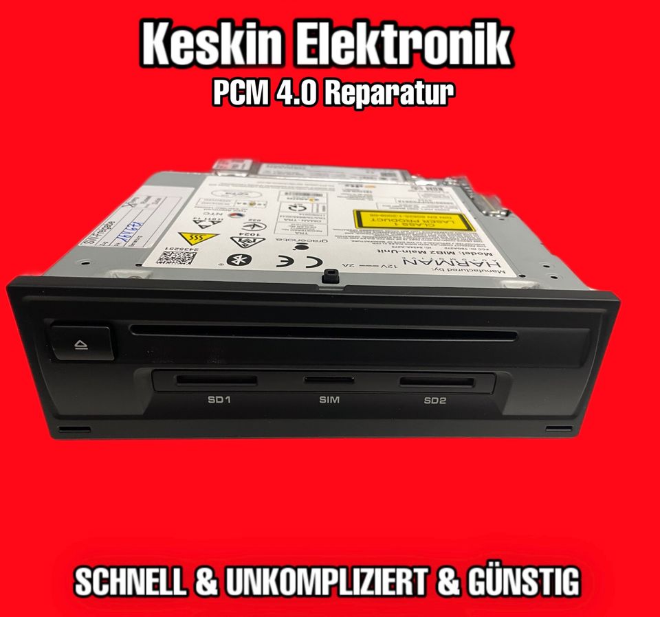 VW AUDI Reparatur Main Unit Discover Keine Tonausfall Sound Ton Navi Defekt  MIB MIB1 Golf 7 Polo Passat in Herscheid