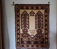 Selbstgeknüpfter Wandteppich - Junghans Wolle, 87(h) x 68 (b) Baden-Württemberg - Lauda-Königshofen Vorschau