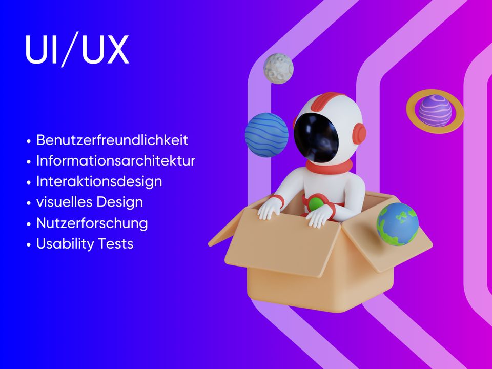 UI/UX ✅ User Experience ✅ User Interface ✅ Produkt Design ✅ in Panketal