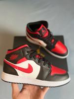 Jordan 1 mid Bred Toe Eu 38 Baden-Württemberg - Bretten Vorschau
