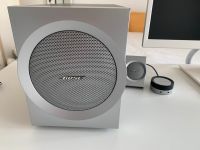 Bose PC Lautsprecher, super Sound! Mit Subwoofer! Silber schwarz Baden-Württemberg - Karlsruhe Vorschau