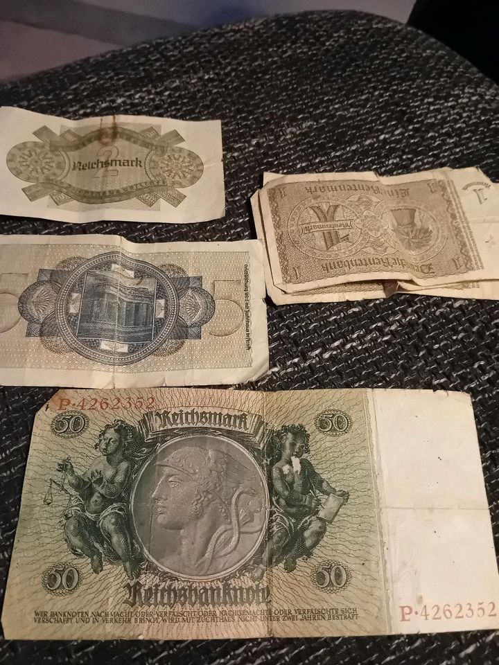 Alte Reichsmark in Lübeck