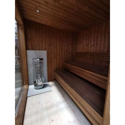 Sauna 2,3 x 2,3 m Neu Pool Whirpool Grill Haus Camping in Stein-Bockenheim