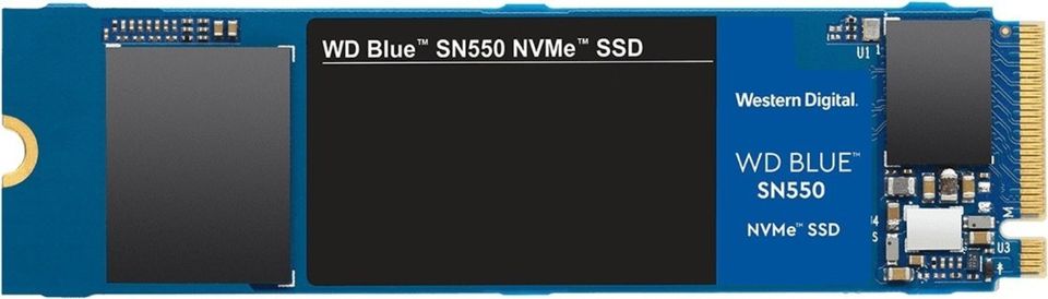 Western Digital WD Blue SN550 M.2 SSD 500GB WDS500G2B0C NVMe PCIe in Mönchengladbach