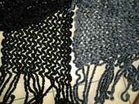 2 flauschig dicke lange Schals in anthrazit + schwarz mit Fransen Rheinland-Pfalz - Reich Vorschau