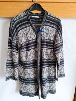 Strickjacke Gr.44 schwarz/weiß offene Jacke Sachsen - Dippoldiswalde Vorschau