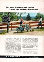 Zündapp Super Combinette Werbung Reklame 1958 + 1964 Baden-Württemberg - Steinen Vorschau
