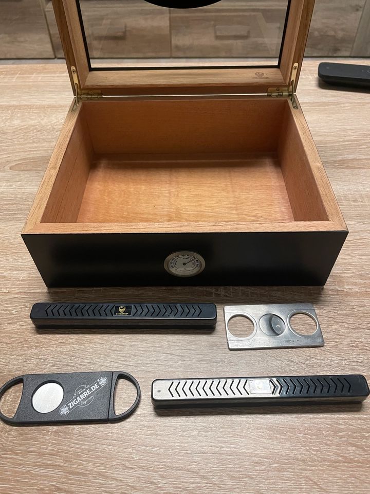 Germanus Humidor Klavierlack Optik Set 2 in Herten