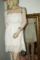 KLEID * Sommerkleid * Minikleid weiß, Spitzenpasse Volant M Bayern - Kemnath Vorschau