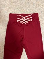 Neue rote Leggings mit Cross hinten Rheinland-Pfalz - Wallmerod Vorschau