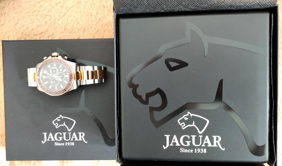JAGUAR Executive Swiss Chrono Saphir 20ATM, braun, NEU OVP in Hamburg