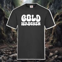 Goldwaschen T-Shirt schwarz GOLDWASCHEN Hessen - Lichtenfels Vorschau