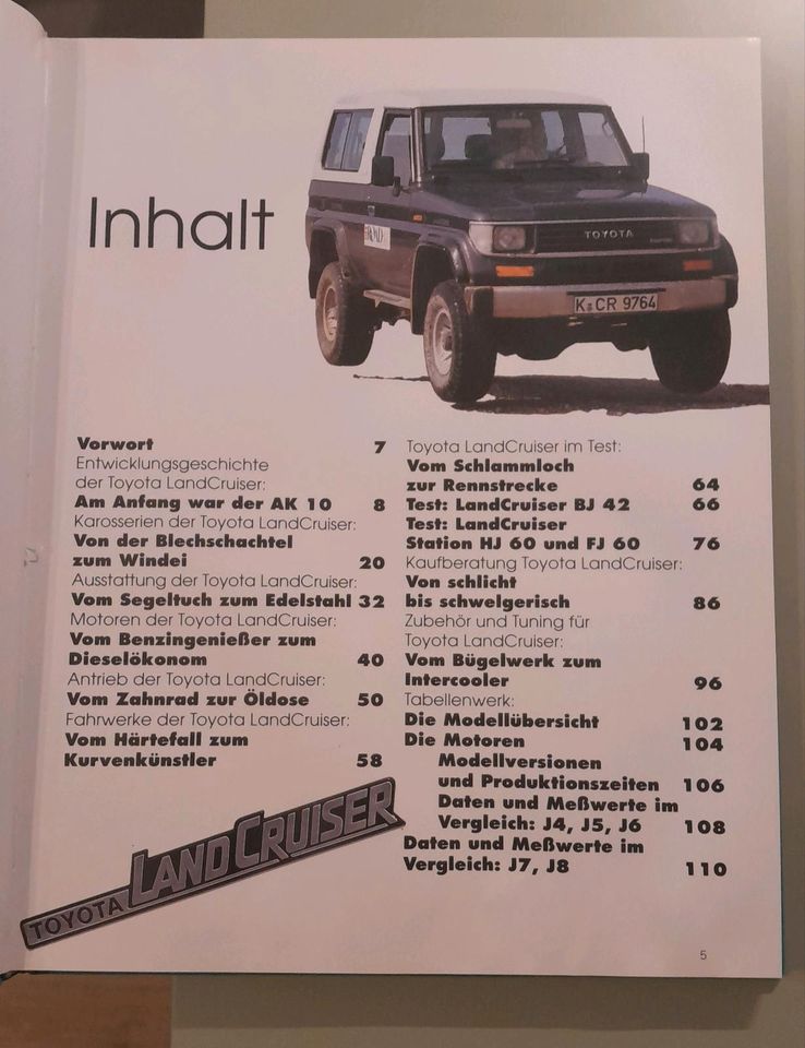 Das große TOYOTA Land Cruiser Buch in Hilden