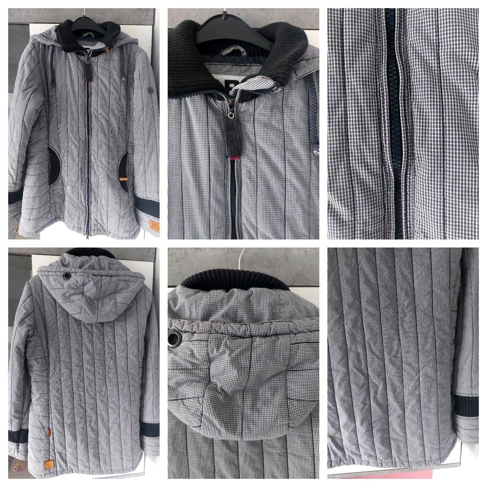 * Khujo * Jacke schwarz/weiß kariert * Gr.L * in Hamm