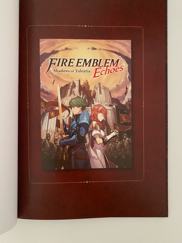Fire Emblem Echoes Valentia Artbook mit CD in Billerbeck