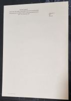Briefbogen 1986, Original, Ministerrat der DDR Brandenburg - Potsdam Vorschau