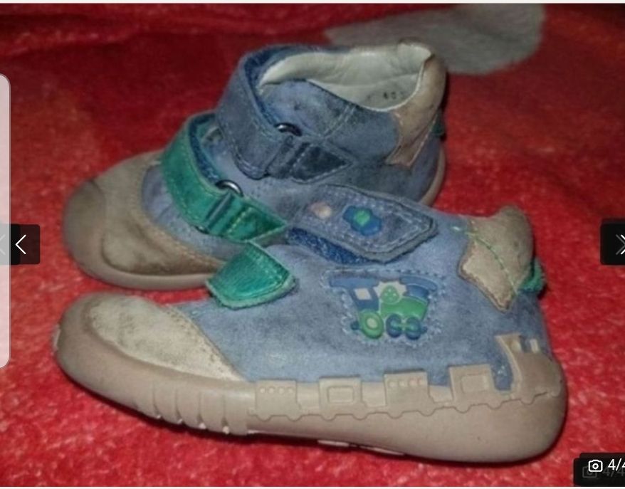 Elefanten Halbschuhe Gr.20 Weite Mittel III M echt Leder Schuhe in Freiberg