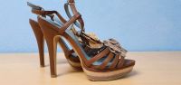 Sandalen Pumps Plateau cognac 38 Nordrhein-Westfalen - Bedburg Vorschau