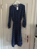 * Blau Midi Ditsy geblümt Kleid von H&M Gr. M 38 - NEU Hamburg-Nord - Hamburg Winterhude Vorschau